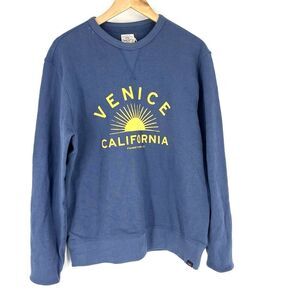 Faherty Venice Beach Sweatshirt Size Medium Mens Organic Cotton Crewneck Preppy